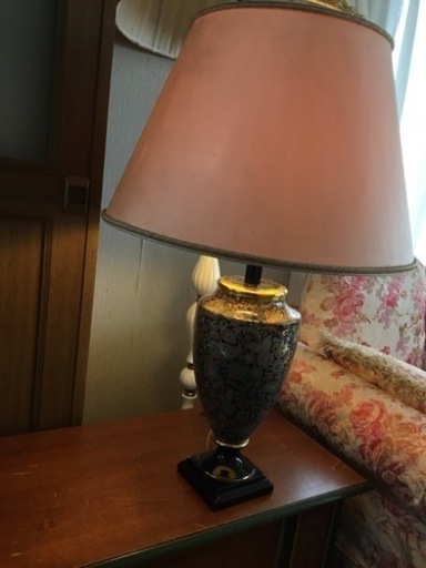 ⭐️高級フランス製スタンドランプ　⭐️LE DAUPHIN社　100V高さ75cm