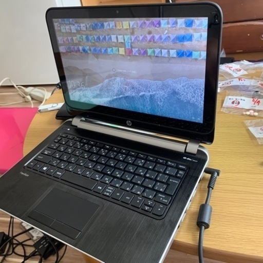 小型軽量hp note PC HDD→SSD 120GB高速マシン