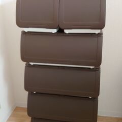 ニトリ 収納ケース Nフラッテ 本体+フタセットの画像