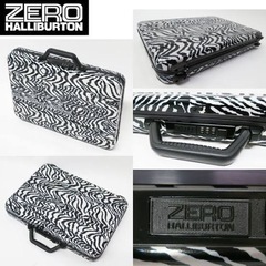 【非常に入手困難】ゼロハリバートン希少！！！アタッシュケースLZ2-ZEBRA正規品【コレクションの中から特別に限定出品】展示非売品‼️