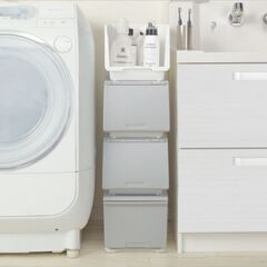 ニトリ 収納ケース Nフラッテ 本体+フタセットの画像