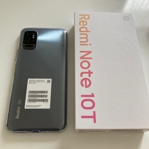SIMフリー携帯　Redmi Note 10T