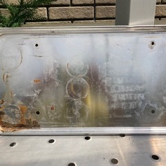 大型用ナンバー枠‼️②