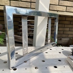 ナンバー枠‼️ステンレス‼️角パイプ‼️の画像