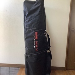 ゴルフバック用旅行バックキャスター付きの画像