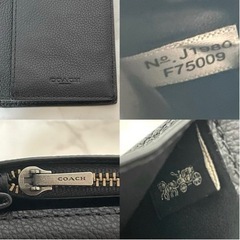 【美品】COACH コーチ 長財布の画像