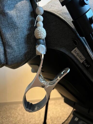 bugaboo bee5 バガブー ベビーカー　ブラックシャーシ グレーメランジ　附属品多数