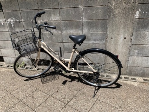 26インチ　6段変速　自転車　2021年購入