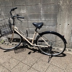 26インチ　6段変速　自転車　2021年購入