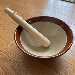 すり鉢、すりこぎ