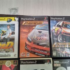 【取引中】最終値下げ！PS2用「ドリフト＆レースゲーム」6本セット