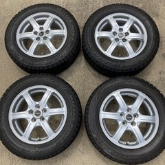 【停止中】スタッドレスタイヤ&アルミホイール　195/65R15