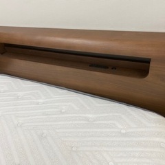 R247 NITORI セミダブルベッド N-Sleep2枚組 セット、幅120cm 電動セミダブルベッドフレーム(NS004 DR GY) | ニトリネット【公式