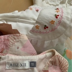 女児ワンピース　ブラウス　4点で200円の画像