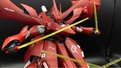 ガンプラ HGUC ナイチンゲール 改修・全塗装済み 完成品