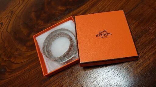 ＊大幅値下げ＊ HERMESレザーブレスレット(レディース)
