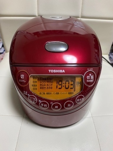 炊飯器　東芝3.5合炊き