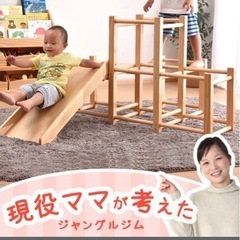 タンスのゲン　木製ジャングルジム