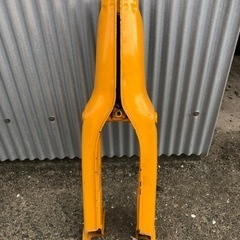 スーパーカブ　フロントフォーク　イエロー