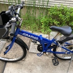 子供用自転車　折りたたみ式　22インチ　