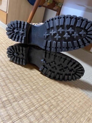 RAUDI レオパード　ハラコ　ブーツ　お値下げしました