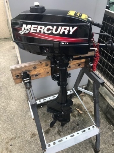 部品付属品多数　マーキュリー2スト船外機　2馬力(改3.3馬力) スロットル化済