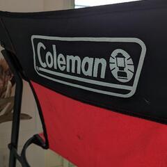 Colemanコールマンサイドテーブル付デッキチェア3脚セットの画像