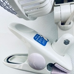 扇風機　クリップタイプの画像