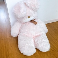 【無料】大きなピンクうさぎの画像