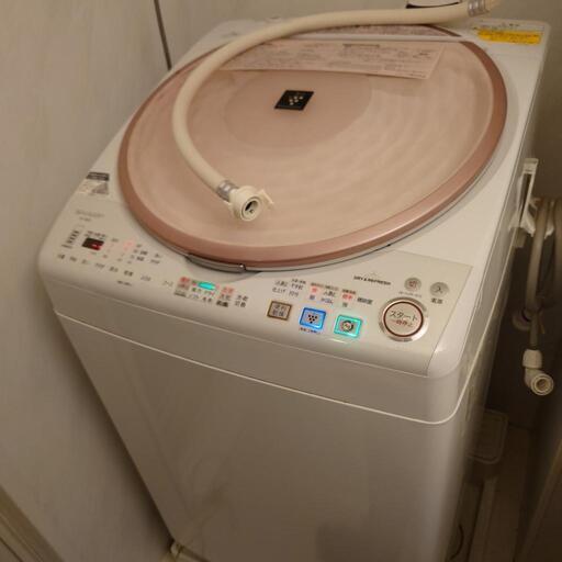 動作良好 シャープ 洗濯乾燥機 ES-TX810