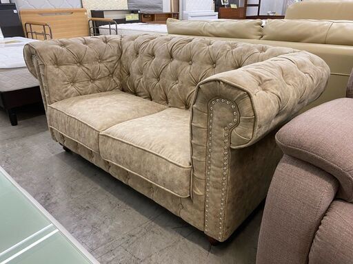 【愛品館 江戸川店】ヴィンセント 2Pソファ ID：156-018648-007