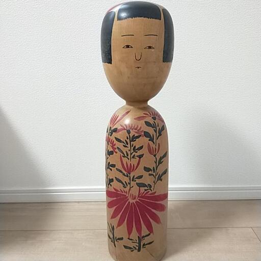 大きなこけし　小椋久太郎作