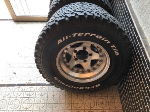 4WD  深リム　タイヤホイール