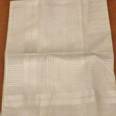 白いハンカチ　新品