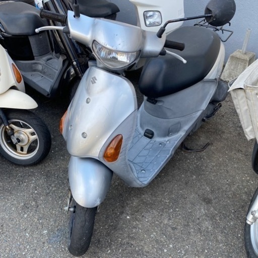 SUZUKI レッツ4 セル始動　原付　メットインスクーター　福岡市南区