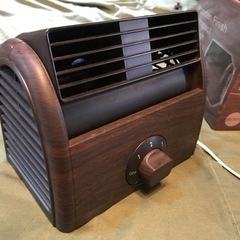 【終了しました】ADIR卓上木目調扇風機の画像