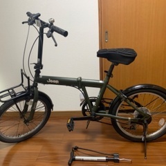 Jeep 折りたたみ 自転車 自転車の中古が安い！激安で譲ります