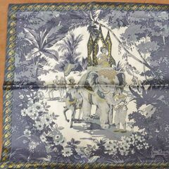 クッションカバー①ジムトンプソン　新品
