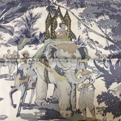 クッションカバー①ジムトンプソン　新品の画像