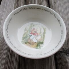 Wedgwoodウェッジウッド　ピーターラビット　ボウル直径14.5㎝