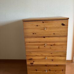 無印良品　パイン材チェスト