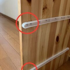 無印良品　パイン材チェストの画像