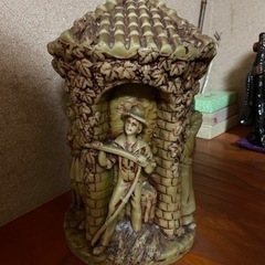 アンティークな彫刻キャンドル