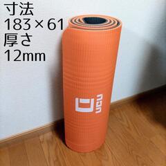 未使用ﾄﾚｰﾆﾝｸﾞﾏｯﾄ厚さ12mm