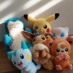 【決まりました】ポケモンぬいぐるみ6体