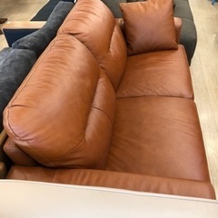 2.3人掛けソファー　ブラウン　ニトリ ニトリソファー ブラウン レザー