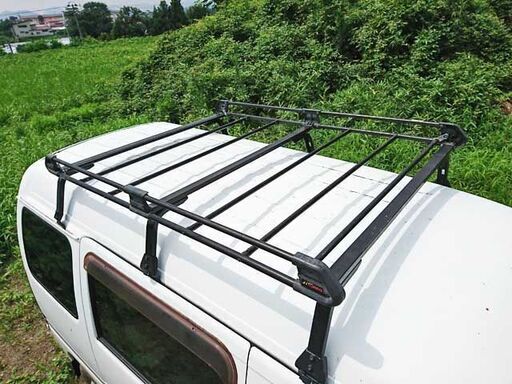 TUFREQ製 車幅調整機能 スバル ルーフキャリア ハイルーフ サンバー 