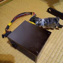 ありがとうございました、玄人志向　600w ATX電源、パソコン用　動作確認済みの画像