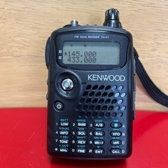 KENWOOD TH-F7 ハンディートランシーバーの画像