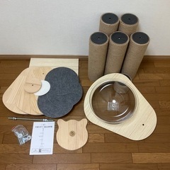 突っ張り式キャットタワーの画像